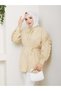 Seda Kolu Ruffled Tunic Stone - 2