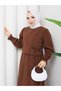 Selen Dress Brown - 2