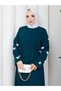 Suna Dress Petrol - 6