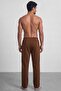 Egyptian Men's Cotton Blend Tracksuit Bottoms Tan - 2