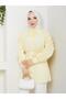 Seda Kolu Ruffled Tunic Yellow - 2