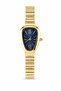 Women's Montre Model Navy Blue Dial Retro Wristwatch