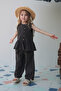 Buttoned Front Ruffled Blouse Bitter Brown - 2