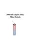 Mini Size 300 ml Water Bottle, Water Bottle with Straw, Colorful Water Bottle, Small Water Bottle, Mini Water Bottle (Single Bottle)