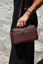 Presko Bordo Mini Box Form Women's Bag, Crossbody & Handbag - 2