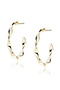 Silver earrings - Ritorta