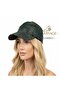 Unisex Custom Made Floral Pattern Genuine Lambskin Baseball Cap