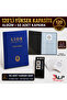 Lion Medium Size 120 Compartment Metal Coin Album and 50 Pieces Assorted Size Closure Set