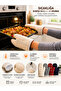 Oven Mitts Heat Resistant Kitchen Gloves Hot Pot Pan Tray Holding Gloves - 2