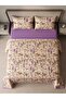 Pique Set-Set with Lila Lavender Pattern-4 Pieces - 5