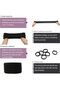 100 PCS Hair Ties for Women, Elastic Cotton Thick Seamless Black Hair Bands, No Crease No Damage for Thick/Thin Hair, Soft Hair Ties Ponytail Holders Hair Accessories - 2