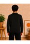Boys' Half Zipper Stand Collar Textured Knitwear Sweater Long Sleeve Casual Top 7-15 Years - 2