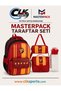 Masterpack Sari Kirmizi Taraftar Primary School Bag, Lunch Box, Pencil Case, Water Bottle & Flask