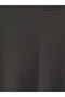 Vizyon New Season Anthracite Loose Fit Fluid Fabric T-Shirt /04 - 7