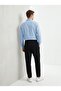 Regular Fit Navy Blue Tracksuit with Tie Detail - 3