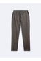 Chino Elastic Waist Grey Trousers - 3
