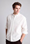 Relax Fit Cotton Ecru Men's Shirt H4845Ax/Er105 - 2