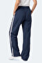 Starlight in Women's Wide Leg Navy Blue Sweatpants - 8