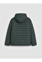 Ozmarka New Season Green Regular Fit Hooded Men's Puffer Jacket - 7