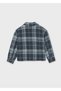 Navy Blue Girls' Coat 7438 - 4