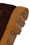 Men's Brown Lace-Up Suede Leather Casual Shoes 25Wfd751410 - 8