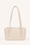 Women's Metal Lock Detailed Covered Handbag I4430Axns - 5