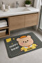 Magic Water Absorbing Mop |   Non-Slip Base Quick-Drying Bath and Kitchen Mat - 3