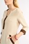 Summer Beige-Brown Linen Dress - 4