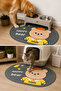 Magic Water Absorbing Mop |   Non-Slip Base Quick-Drying Bath and Kitchen Mat - 6