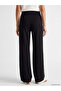 Vizyon New Season Black Stripe Detailed Soft Touch Women's Sweatpants - 4