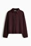 Collared sweatshirt