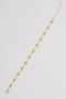 Daisy Figured Anklet Gold - 2