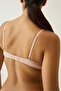 Padded non-wired microfibre bra - 5