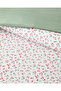 Cherry Pop Easy-Iron Double Duvet Cover Set 200X220 cm Red - 3