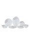 18 Pieces Opalware Dinner Set- RF12685| Includes Oval Plate, Flat and Soup Plates and Bowls Dishwasher-Safe, Freezer and Microwave Safe| Chip-Resistant and Food-Grade| - 6