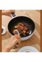 3L Electric Hot Pot with Steamer & Temperature Control - Non-Stick Electric Cooker Shabu Shabu, Electric Skillet,Frying Pan,Electric Saucepan,for Noodles, Egg, Steak, Steam and Soup (3L) - 7