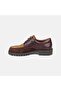 Women's Tan Laced Leather Detailed Suede Classic Shoes - 3