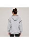 2-Thread Raised Sweatshirt with Hood and Collar and Sleeve Trim Stitching Detail - 4