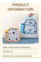 Kids Lunch Box Set - 3-in-1 Insulated Lunch Bag 500ml Leakproof Bento Box & 480ml Water Bottle Food-Grade PP Plastic BPA-Free Microwave Safe Perfect for School Daycare & Travel - 7