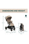 Dolomiti Stroller 0m-4y, Dune - 2