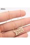 2011 Gold Color SMJEL Personalize Year Number Necklaces for Women Birth Special Date 1982 1989 2000 - 4