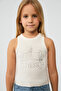 Girl White Undershirt - 3