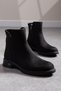 Women's Ankle Boots with Special Non-Slip Sole Detail, Faux Leather, Stylish Women's Boots & Booties
