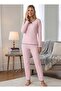 Reported Interlock Long Sleeve Pajama Set - 2