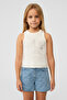 Girl White Undershirt - 2
