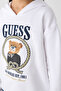 Girl White Sweatshirt - 3