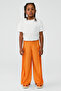 Girl Orange Trousers