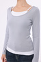 Athlete Long Sleeve Bluz 2-Piece Set - 2