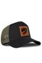 Wake up Logo Black-Khaki Trucker Hat