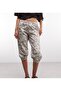 Camouflage Pattern Women's Capri Shorts - 2
